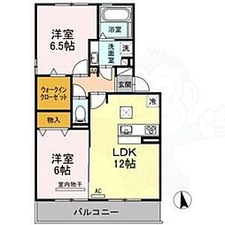 ハロウェル D棟 1階/-