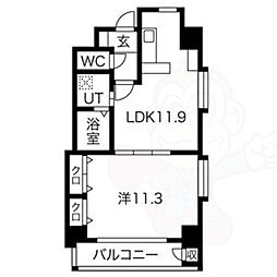🉐敷金礼金0円！🉐名古屋市営東山線 新栄町駅 徒歩7分