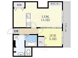 やすいコーポ 4階/-