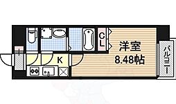 マリオン千代田 1Kの間取図画像