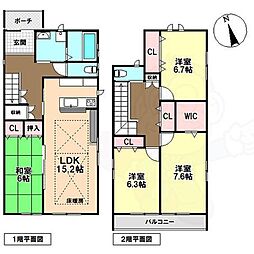 名古屋市中川区横前 新築一戸建て