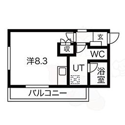 Pre cher八田 2階/-