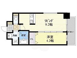 ファステート名古屋ラプソディ 1LDKの間取図画像