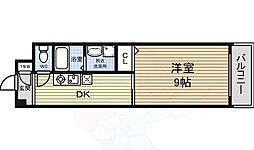 ソレイユ 1Kの間取図画像
