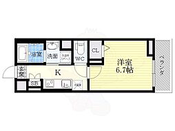 アスピラシオン尾頭橋 2階/-