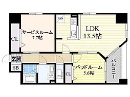 QREST葵(旧S-FORT葵) 6階
