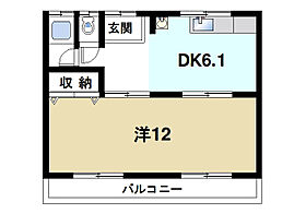 木田ハイツ  ｜ 奈良県大和郡山市城北町（賃貸アパート1DK・2階・39.74㎡） その2