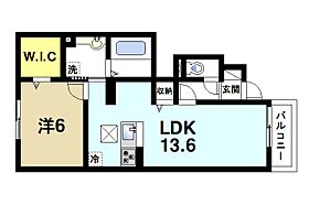 エアフォルク  ｜ 奈良県奈良市中山町（賃貸アパート1LDK・1階・47.92㎡） その2