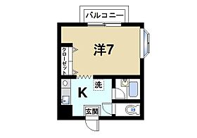 ハイツ鹿野  ｜ 奈良県奈良市紀寺町（賃貸アパート1K・1階・22.77㎡） その2