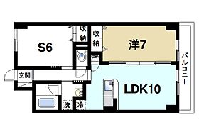 アルペンローゼ  ｜ 奈良県奈良市大森町（賃貸マンション1LDK・2階・53.85㎡） その2