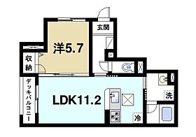 Ｓｔｅｌｌａ  ｜ 奈良県大和郡山市茶町（賃貸マンション1LDK・1階・43.97㎡） その2