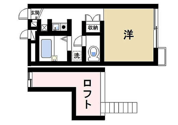 レオパレストミタII ｜奈良県大和郡山市小泉町東3丁目(賃貸アパート1R・2階・19.87㎡)の写真 その2