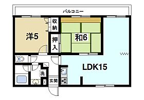 オークリーフ西大寺  ｜ 奈良県奈良市秋篠早月町（賃貸マンション2LDK・2階・60.00㎡） その2