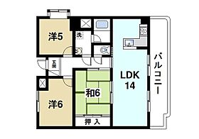 ALPHA　PALACE（アルファパレス）  ｜ 奈良県奈良市西木辻町（賃貸マンション3LDK・3階・69.30㎡） その2