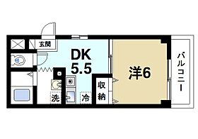 サニーコート西大寺  ｜ 奈良県奈良市二条町2丁目（賃貸マンション1DK・3階・25.86㎡） その2