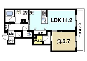 グラン　アミューズ  ｜ 奈良県奈良市西大寺本町（賃貸マンション1LDK・2階・46.39㎡） その1