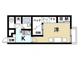 レオパレスＫ＆Ｍ  ｜ 奈良県大和郡山市小泉町3515-2（賃貸アパート1K・1階・23.18㎡） その2