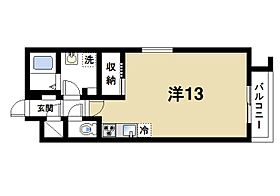 CASAαならまち  ｜ 奈良県奈良市南城戸町（賃貸マンション1R・2階・34.88㎡） その2