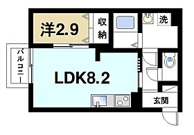 奈良県奈良市芝辻町3丁目（賃貸アパート1LDK・2階・30.92㎡） その2