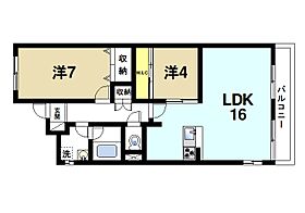 新大宮ハイタウンC  ｜ 奈良県奈良市恋の窪3丁目（賃貸マンション2LDK・5階・67.75㎡） その2