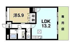 京都府木津川市梅美台4丁目（賃貸マンション1LDK・1階・44.80㎡） その2