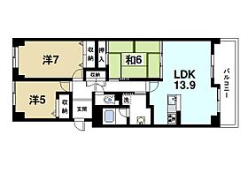 スコーレ東生駒  ｜ 奈良県生駒市小明町（賃貸マンション3LDK・2階・71.25㎡） その1