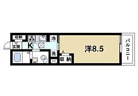 フュルネ  ｜ 奈良県大和郡山市小林町（賃貸マンション1K・1階・26.87㎡） その2