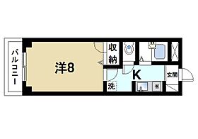 南新町ビル  ｜ 奈良県奈良市南新町（賃貸マンション1K・6階・27.20㎡） その2