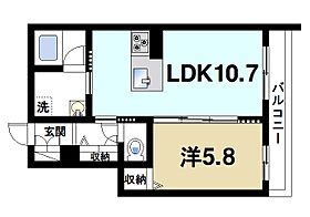 奈良県奈良市大宮町6丁目（賃貸マンション1LDK・3階・40.29㎡） その2