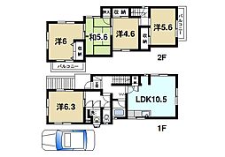 富雄泉ヶ丘戸建て