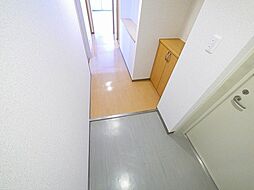 落ち着いた玄関です