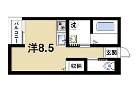 Gradito　富雄駅前  ｜ 奈良県奈良市富雄北1丁目（賃貸アパート1R・1階・24.00㎡） その2