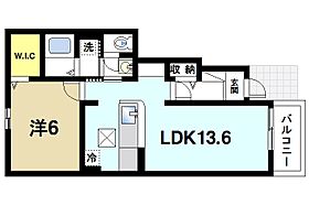 奈良県桜井市安倍木材団地2丁目（賃貸アパート1LDK・1階・46.06㎡） その2