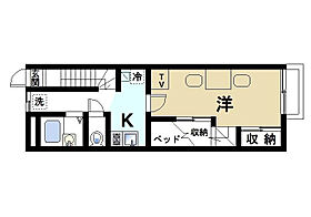 レオパレスＳＨＯＷ  ｜ 奈良県大和郡山市新町806-5（賃貸アパート1K・2階・26.08㎡） その2