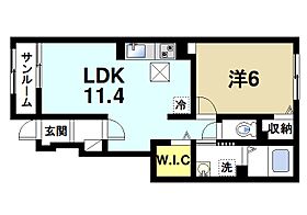 クレメント東九条A  ｜ 奈良県奈良市東九条町（賃貸アパート1LDK・1階・43.61㎡） その2