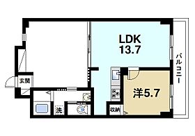 グリュックメゾン西大寺  ｜ 奈良県奈良市西大寺北町1丁目（賃貸マンション1LDK・5階・60.43㎡） その2