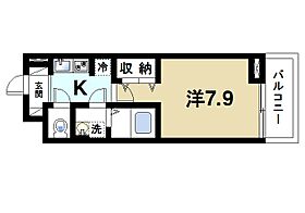 ブランドール  ｜ 奈良県奈良市杏町59-1（賃貸アパート1K・1階・26.08㎡） その2