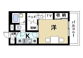 レオパレスＳＯＰＨＩＡ  ｜ 奈良県大和郡山市長安寺町2-5（賃貸アパート1K・2階・23.18㎡） その2