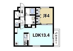 CASAαならまち  ｜ 奈良県奈良市南城戸町（賃貸マンション1LDK・2階・43.14㎡） その2