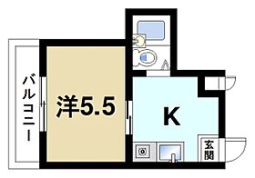 奈良県天理市川原城町（賃貸マンション1K・2階・17.00㎡） その2