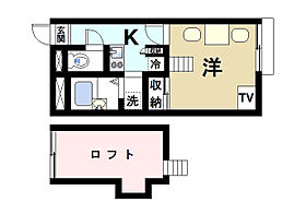 奈良県天理市豊井町251-2（賃貸アパート1K・2階・20.28㎡） その2