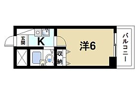 奈良県奈良市大宮町3丁目（賃貸マンション1K・5階・18.70㎡） その2