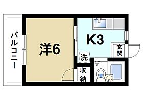 タクトM  ｜ 奈良県奈良市平松1丁目（賃貸マンション1K・2階・19.44㎡） その2