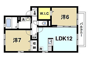 シャルマン　ヴィラージュC  ｜ 奈良県奈良市神殿町（賃貸アパート2LDK・2階・59.28㎡） その2