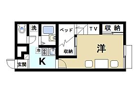 レオパレスアスカ  ｜ 奈良県生駒市中菜畑2丁目1070-1（賃貸アパート1K・1階・23.18㎡） その2