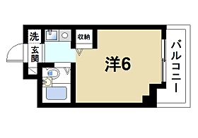 グレーシィF  ｜ 奈良県奈良市角振町（賃貸マンション1R・4階・18.15㎡） その2