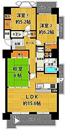 間取図画像 3LDK