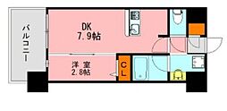 LANDICK2620 1LDKの間取図画像