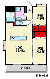 西鉄天神大牟田線 西鉄平尾駅 徒歩7分 4階/-