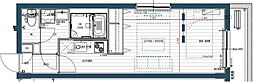 ブランシェ平尾3east 1LDKの間取図画像
